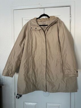 L.L. Bean tan jacket